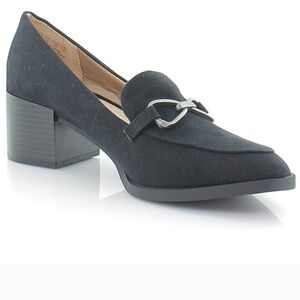 LifeStride Womens Devyn 2 Block Heel Loafer Loafer